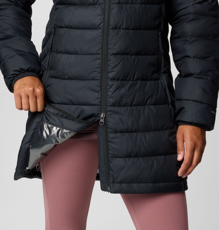 Women's Powder Lite II Mid Insulated Jacket, Color: Black, image 6