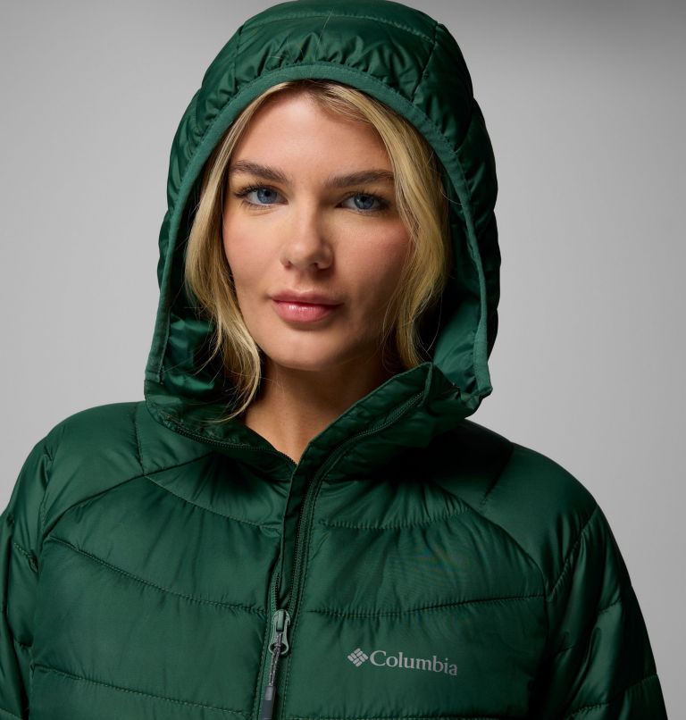 Women's Powder Lite II Mid Jacket, Color: Rain Forest, image 8