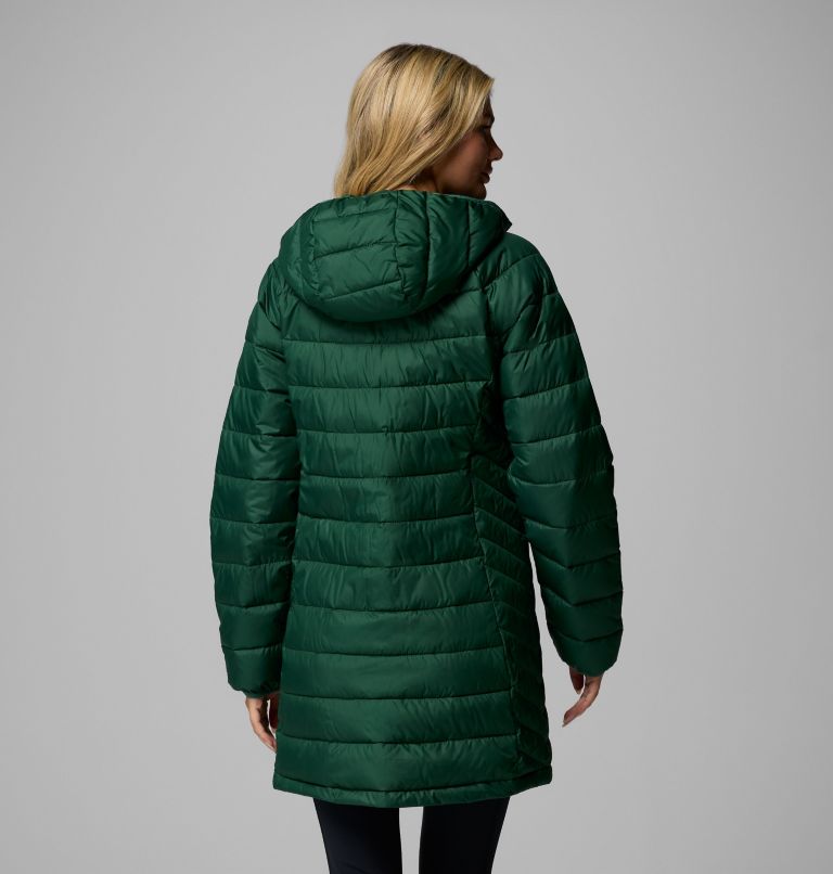 Women's Powder Lite II Mid Jacket, Color: Rain Forest, image 3