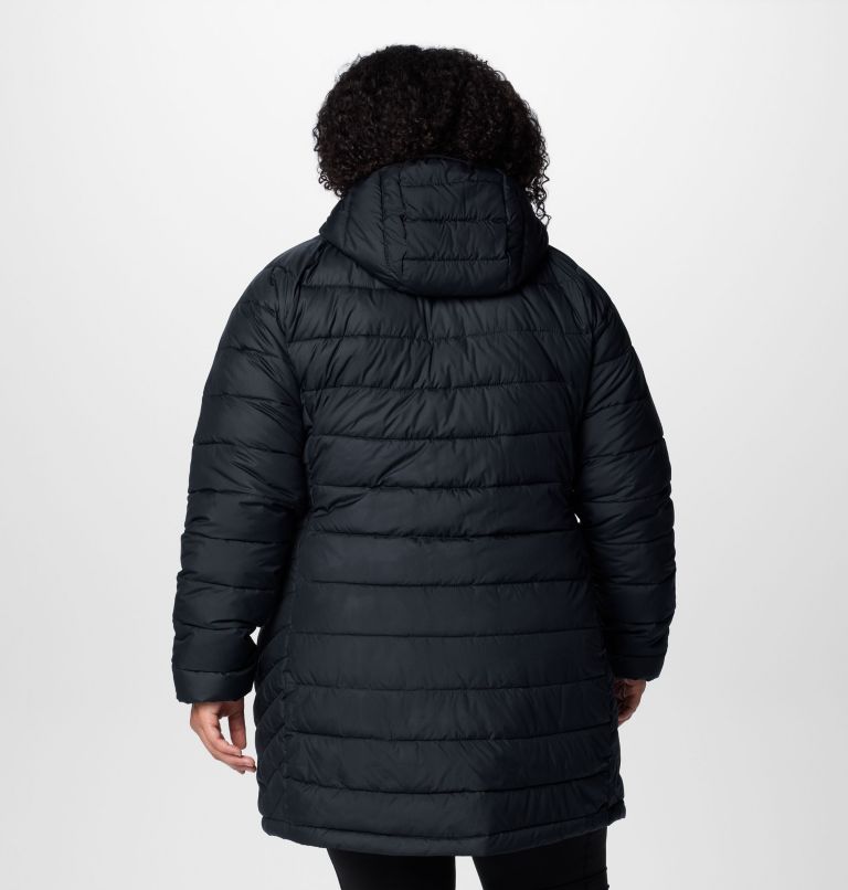 Women's Powder Lite II Mid Jacket - Plus Size, Color: Black, image 2