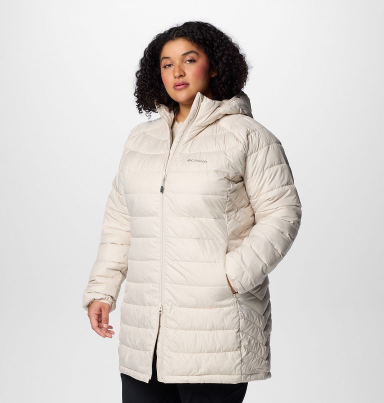 Women's Powder Lite II Mid Jacket - Plus Size, Color: Dark Stone, image 4
