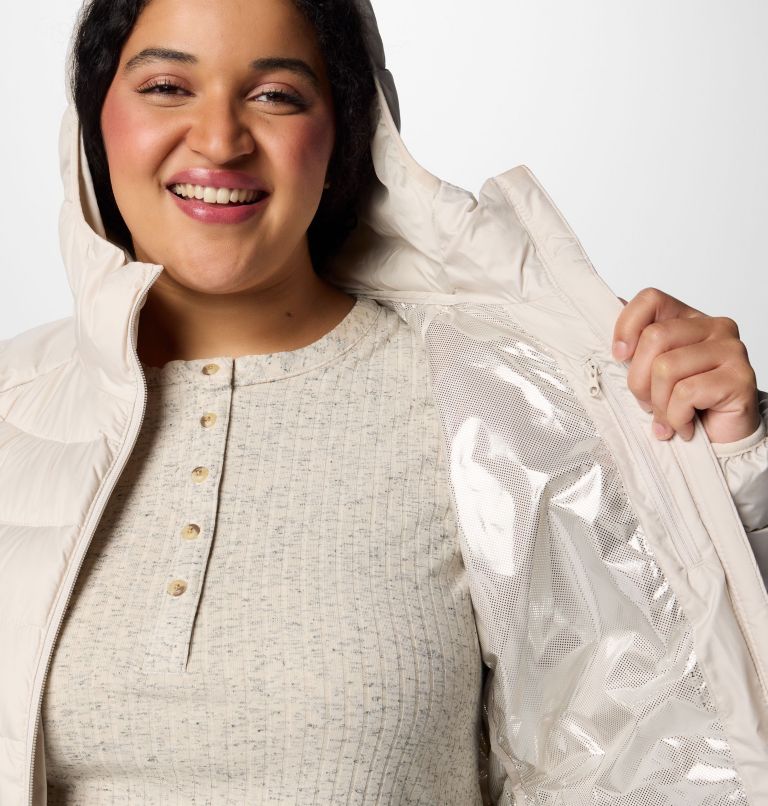 Women's Powder Lite II Mid Jacket - Plus Size, Color: Dark Stone, image 6