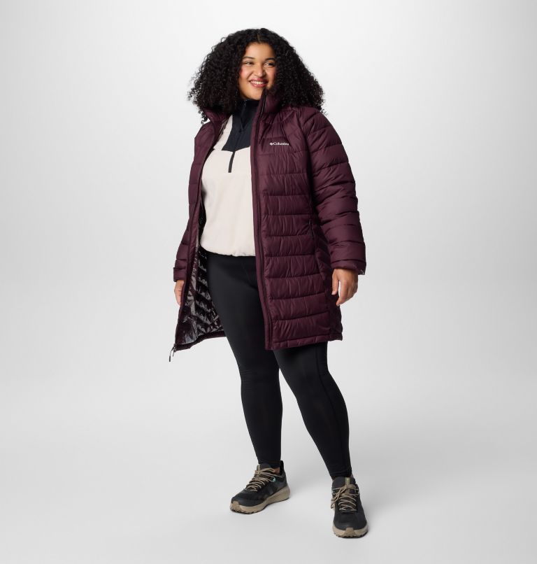 Women's Powder Lite II Mid Jacket - Plus Size, Color: Moonvista, image 3