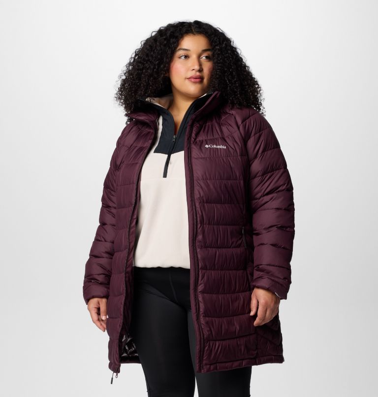 Women's Powder Lite II Mid Jacket - Plus Size, Color: Moonvista, image 7