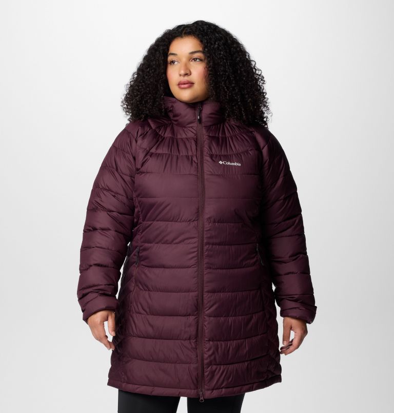 Women's Powder Lite II Mid Jacket - Plus Size, Color: Moonvista, image 1