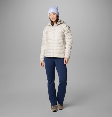 Women’s Powder Lite II Hooded Insulated Jacket, Color: Dark Stone, image 15