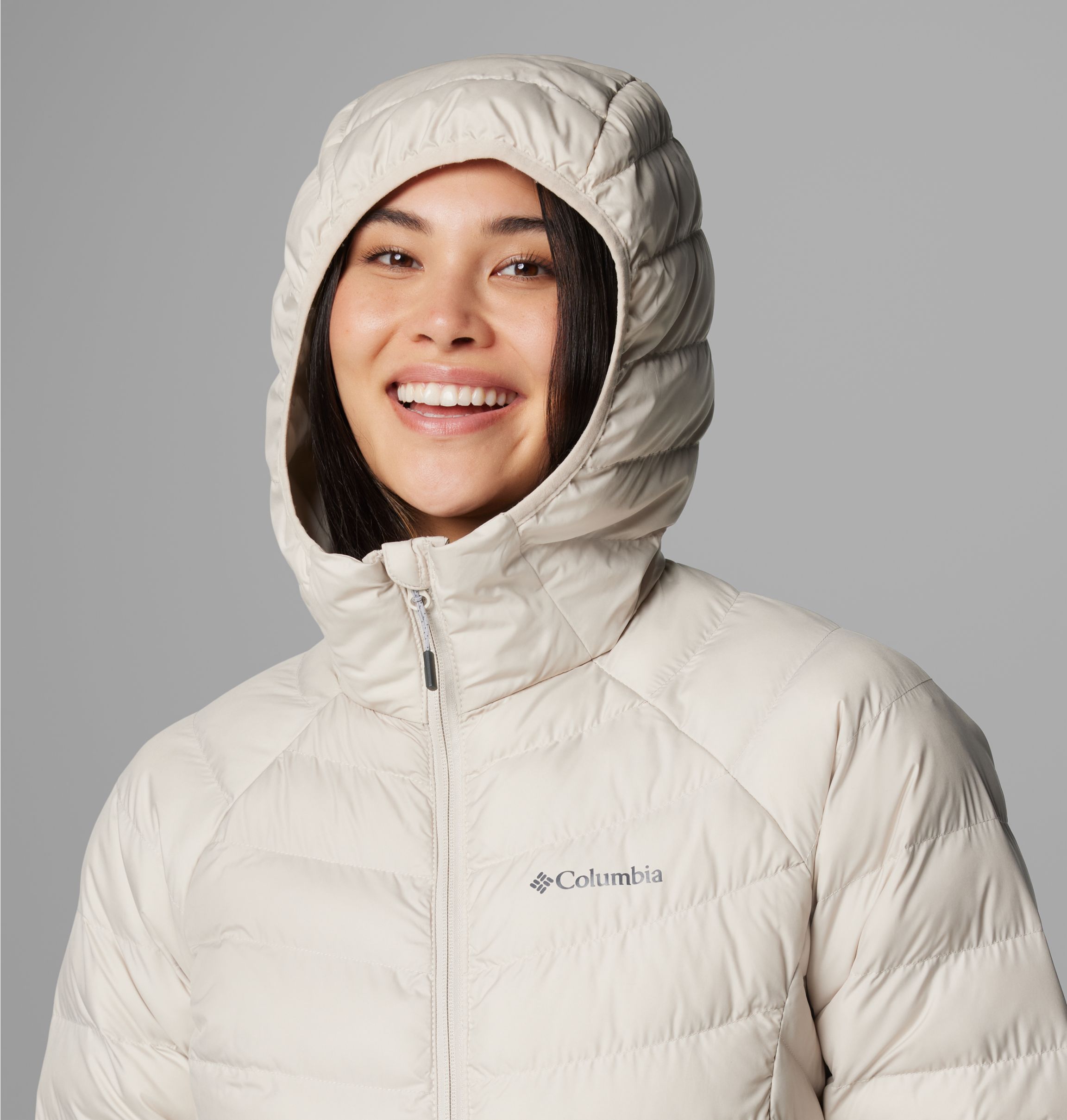 Giacca Piumino Columbia Powder Lite 2 Con Cappuccio - Donna Impermeabile E Termica - Foto 7