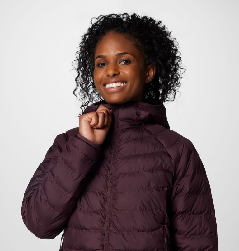 Women's Powder Lite II Hooded Jacket, Color: Moonvista, image 5