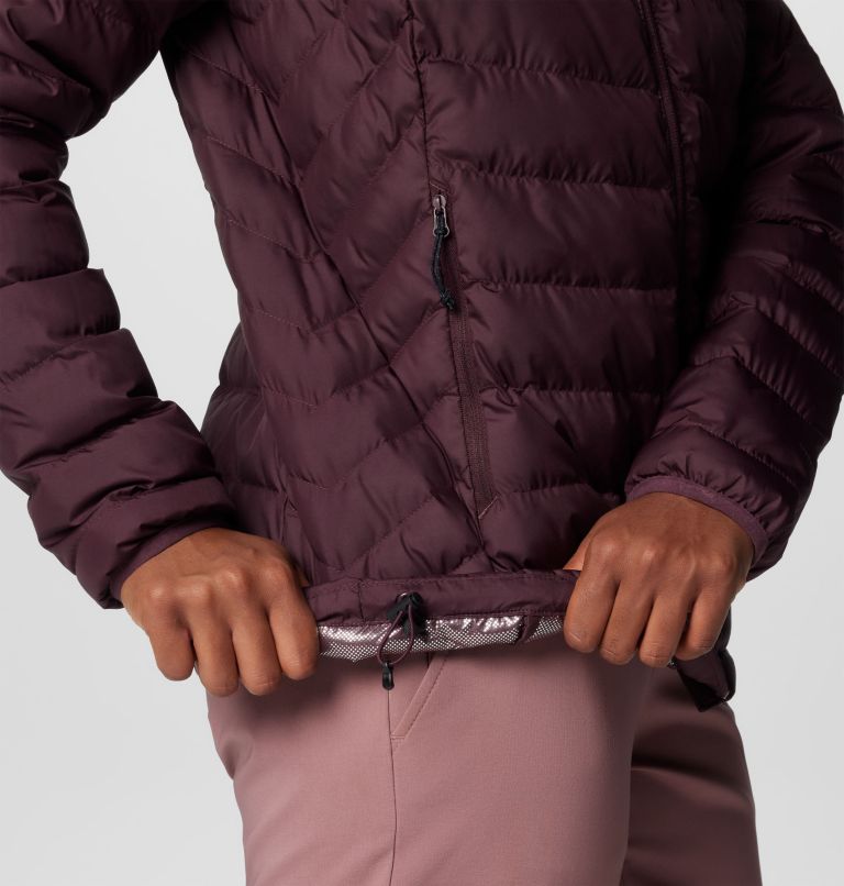 Women's Powder Lite II Hooded Jacket, Color: Moonvista, image 7