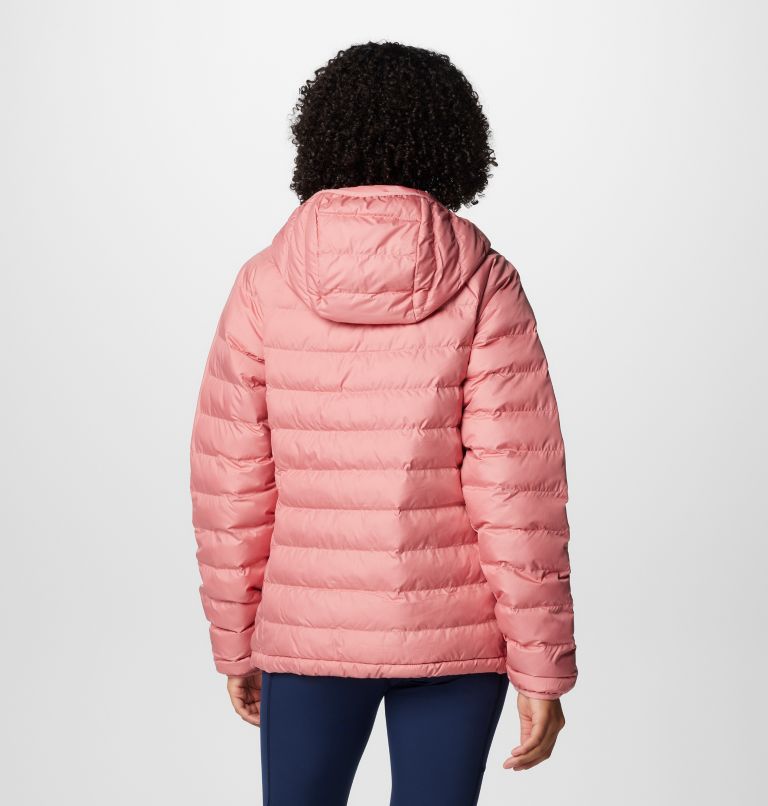 Women’s Powder Lite II Hooded Insulated Jacket, Color: Pink Agave, image 2