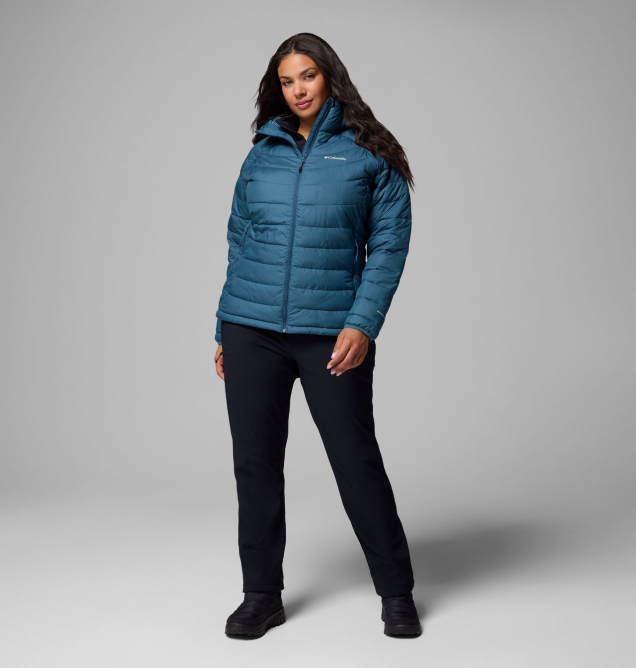 Manteau à capuchon Powder Lite™ II pour femme – Grandes tailles 2