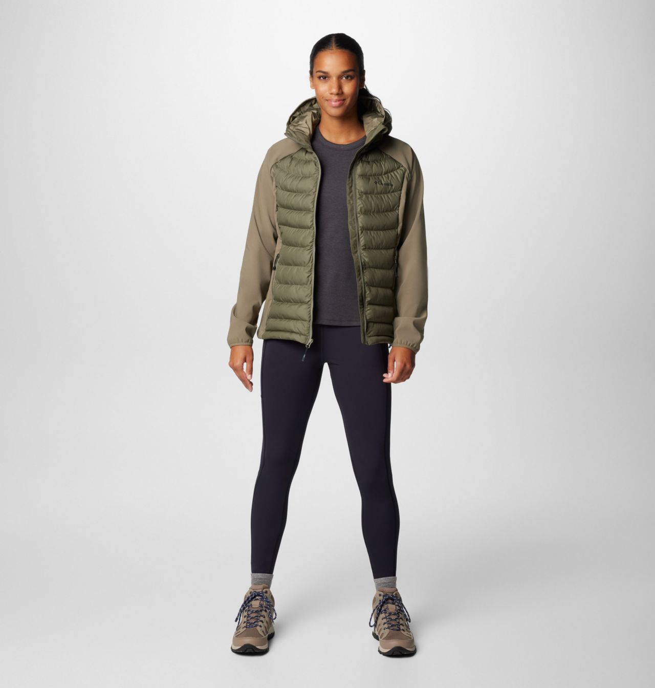 Women's Powder Lite™ II Hybrid Hooded Jacket | 397 | XXL 3
