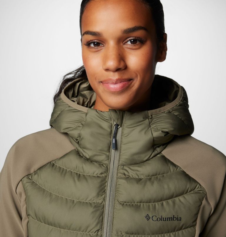 Columbia women's powder pillow hybrid down jacket online