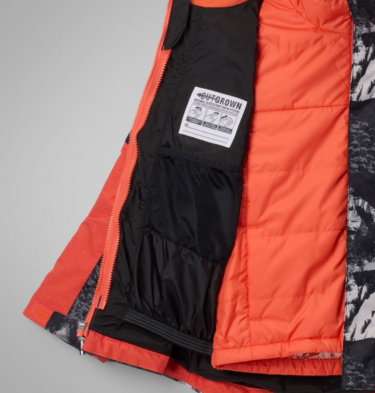 Boys' Whirlibird III Interchange Jacket, Color: Black Cascades, Zing, image 3