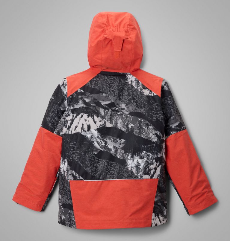 Boys' Whirlibird III Interchange Jacket, Color: Black Cascades, Zing, image 2