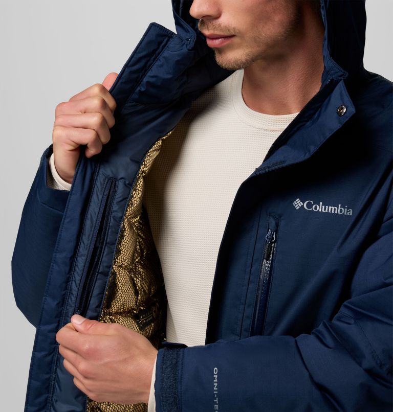 Men's Oak Harbor II Insulated Jacket, Color: Collegiate Navy, image 7