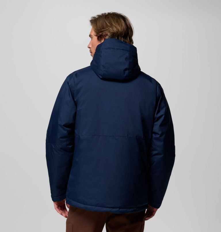 Men's Oak Harbor II Insulated Jacket, Color: Collegiate Navy, image 3