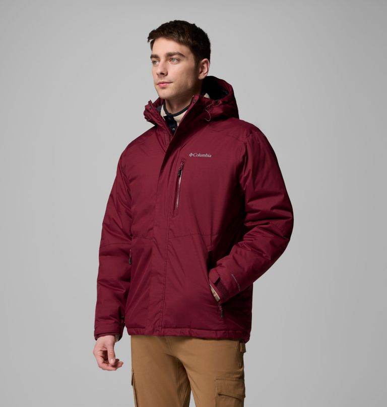 Men's Oak Harbor II Insulated Jacket, Color: Rich Wine, image 4
