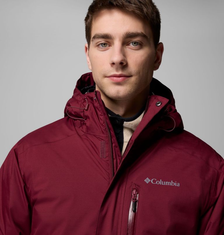 Men's Oak Harbor II Insulated Jacket, Color: Rich Wine, image 5