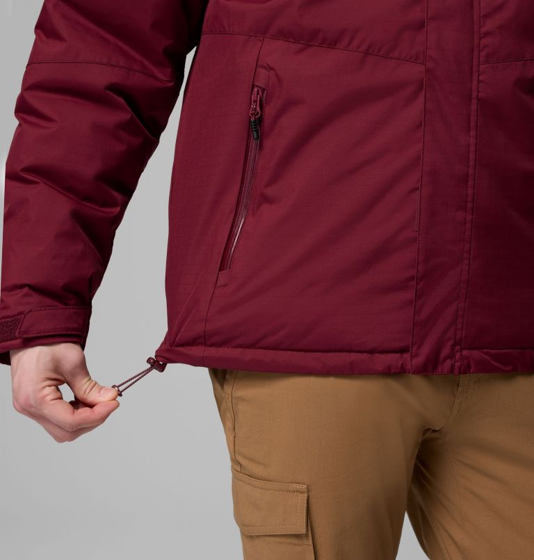 Men's Oak Harbor II Insulated Jacket, Color: Rich Wine, image 6