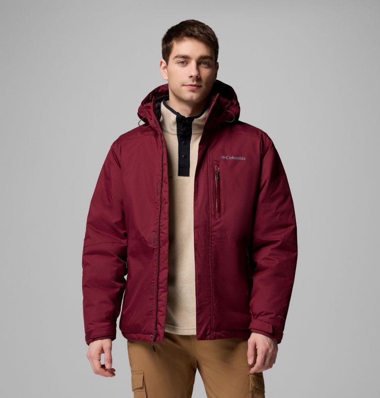 Men's Oak Harbor II Insulated Jacket, Color: Rich Wine, image 8