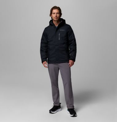 Men's Oak Harbor II Insulated Waterproof Jacket, Color: Black, image 2