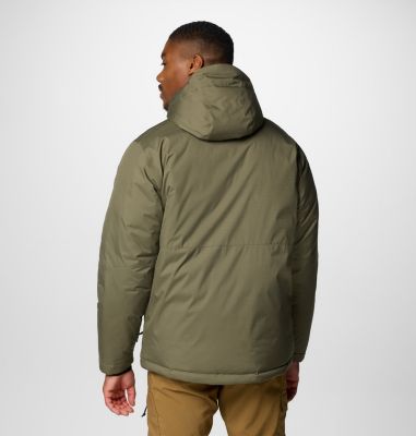 Men's Oak Harbor II Insulated Waterproof Jacket, Color: Stone Green, image 8