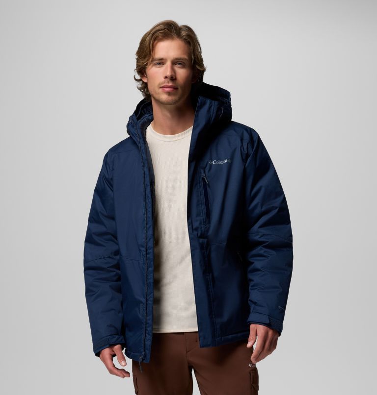 Men's Oak Harbor II Insulated Waterproof Jacket, Color: Collegiate Navy, image 5
