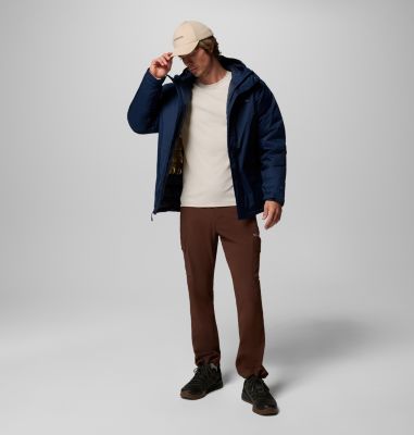 Men's Oak Harbor II Insulated Waterproof Jacket, Color: Collegiate Navy, image 6