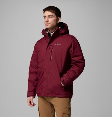 Oak Harbor II isolierte wasserdichte Jacke für Männer, Color: Rich Wine, image 4