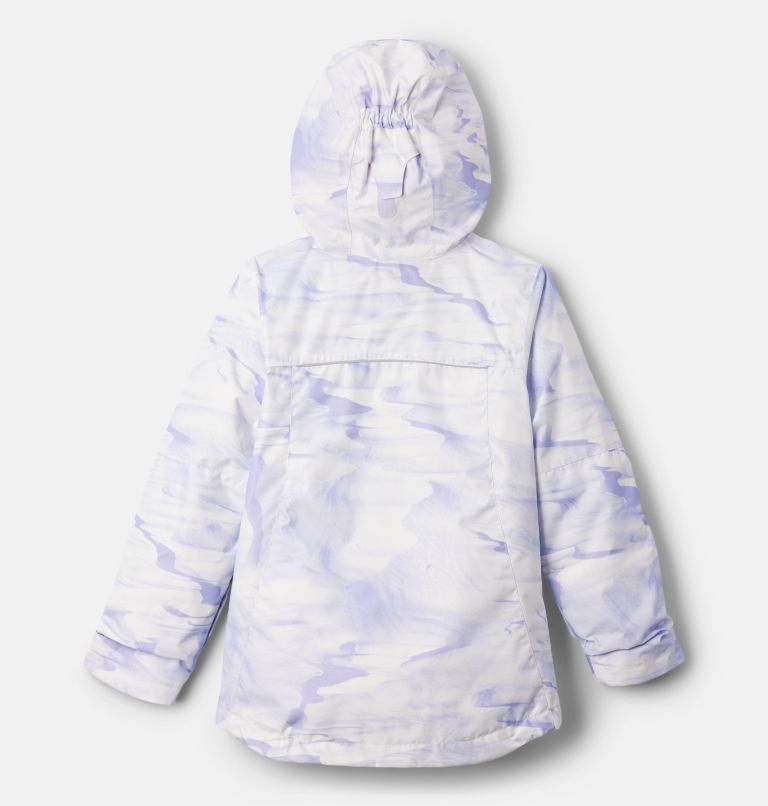 Girls' Whirlibird III Interchange Jacket, Color: Snowdrift Windblown, Snowdrift, image 2