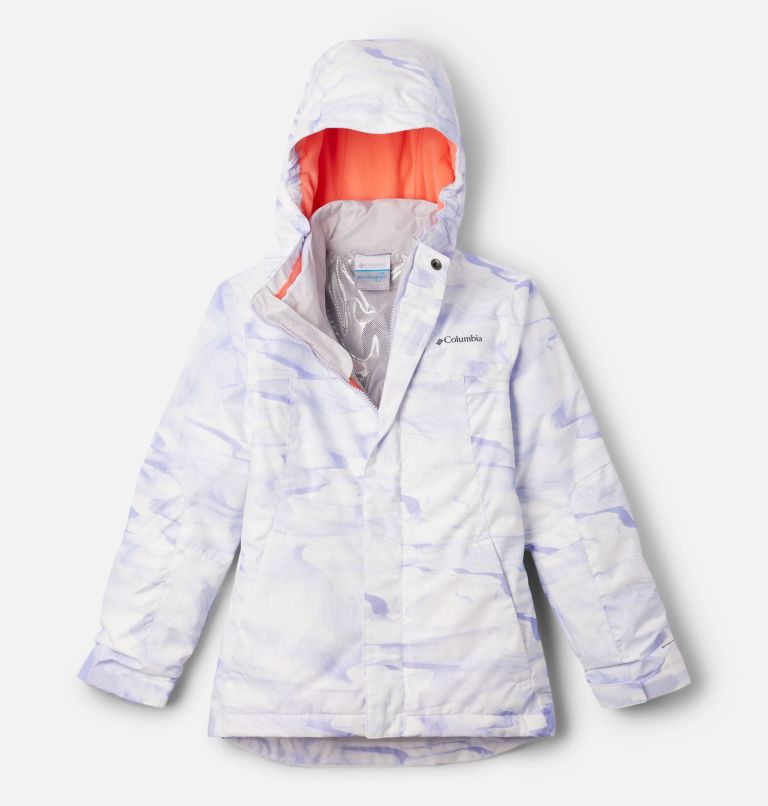 Girls' Whirlibird III Interchange Jacket, Color: Snowdrift Windblown, Snowdrift, image 1