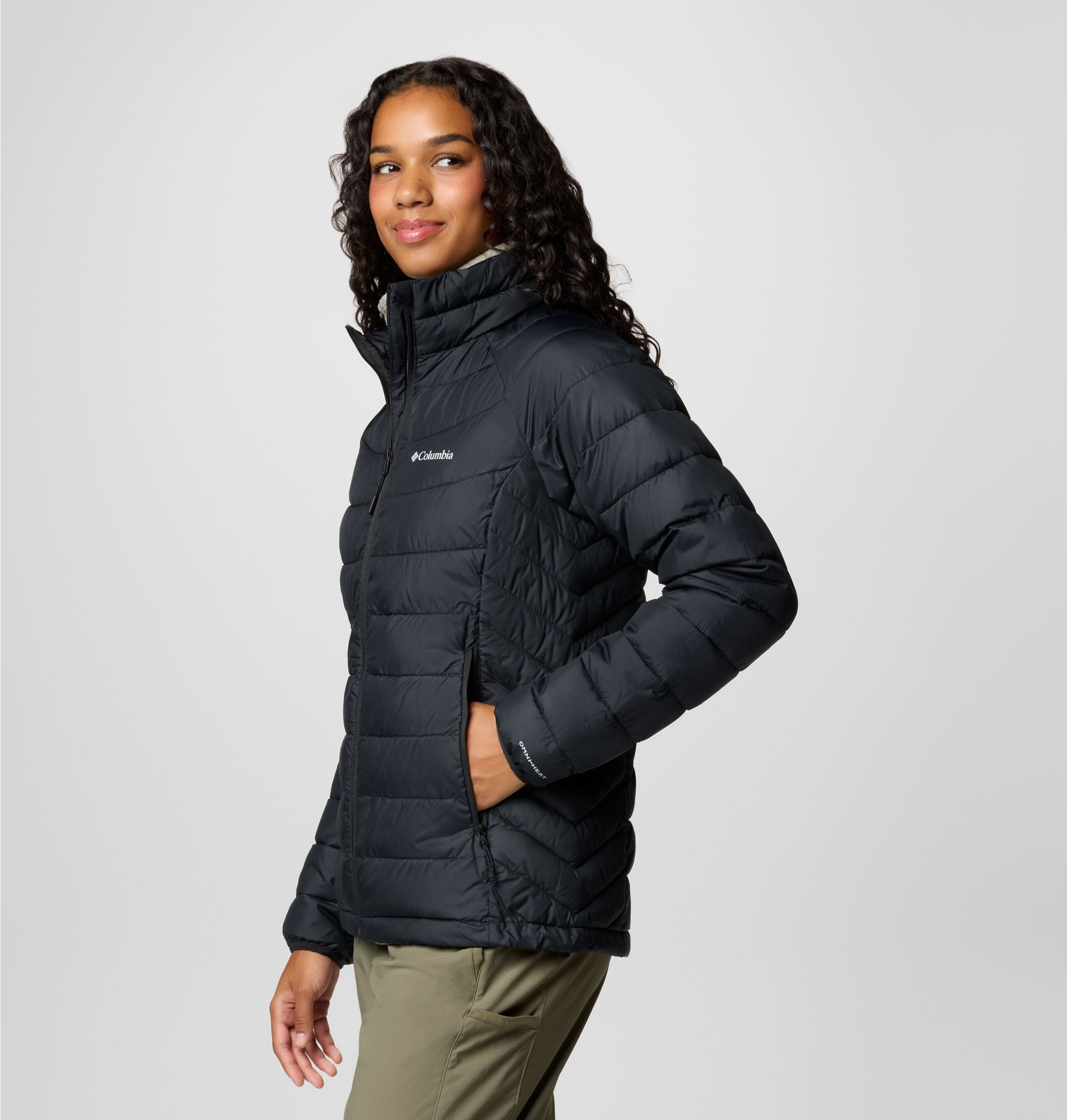 Columbia Womens Omni Heat Quilted retailer Bomber Full Zip Jacket