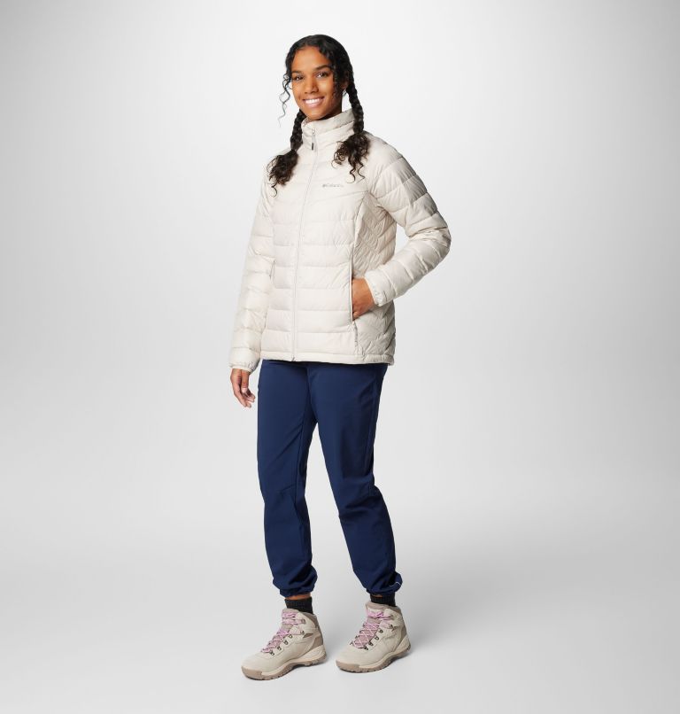 Women's Powder Lite II Full Zip Jacket, Color: Dark Stone, image 3
