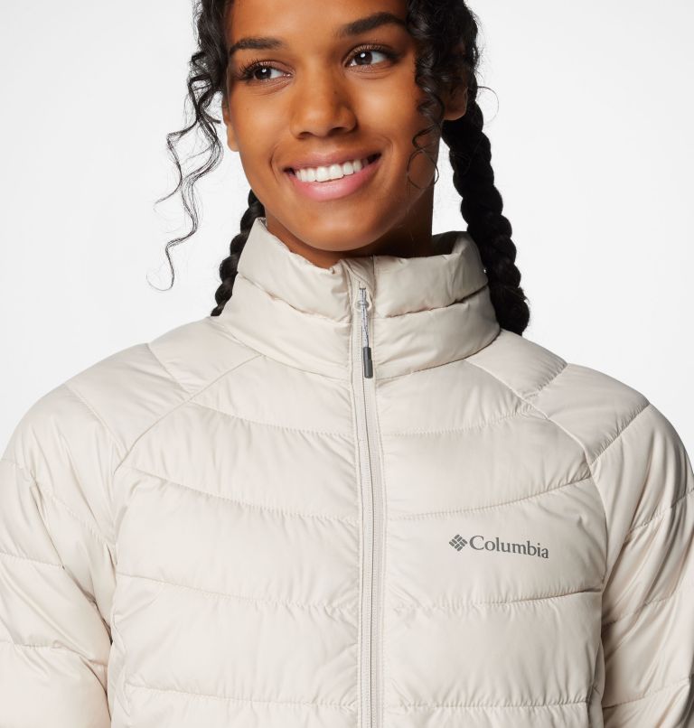 Women's Powder Lite II Full Zip Jacket, Color: Dark Stone, image 5