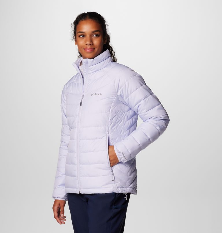 Women's Powder Lite II Full Zip Jacket, Color: Snowdrift, image 4
