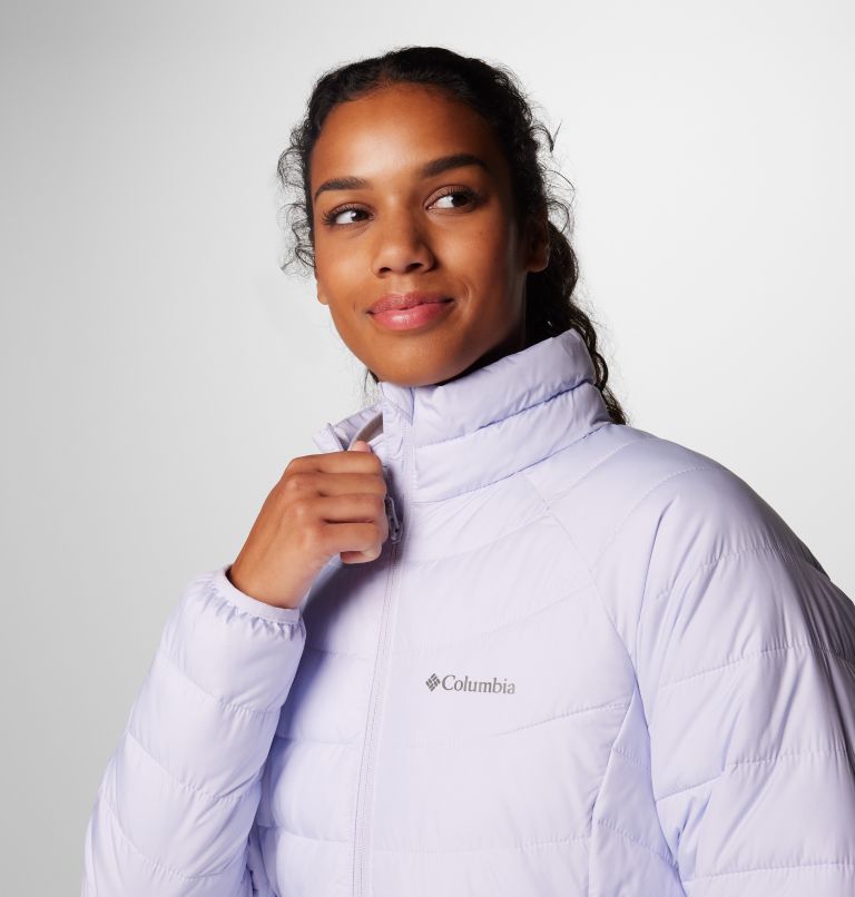 Women's Powder Lite II Full Zip Jacket, Color: Snowdrift, image 5
