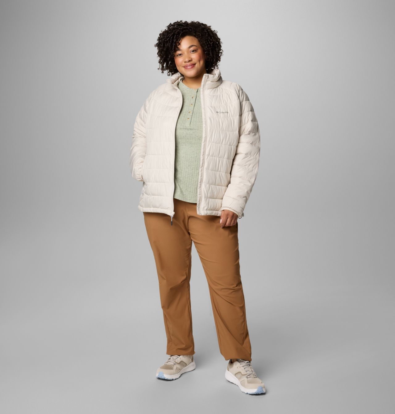Women's Powder Lite™ II Full Zip Jacket - Plus Size | 010 | 1X