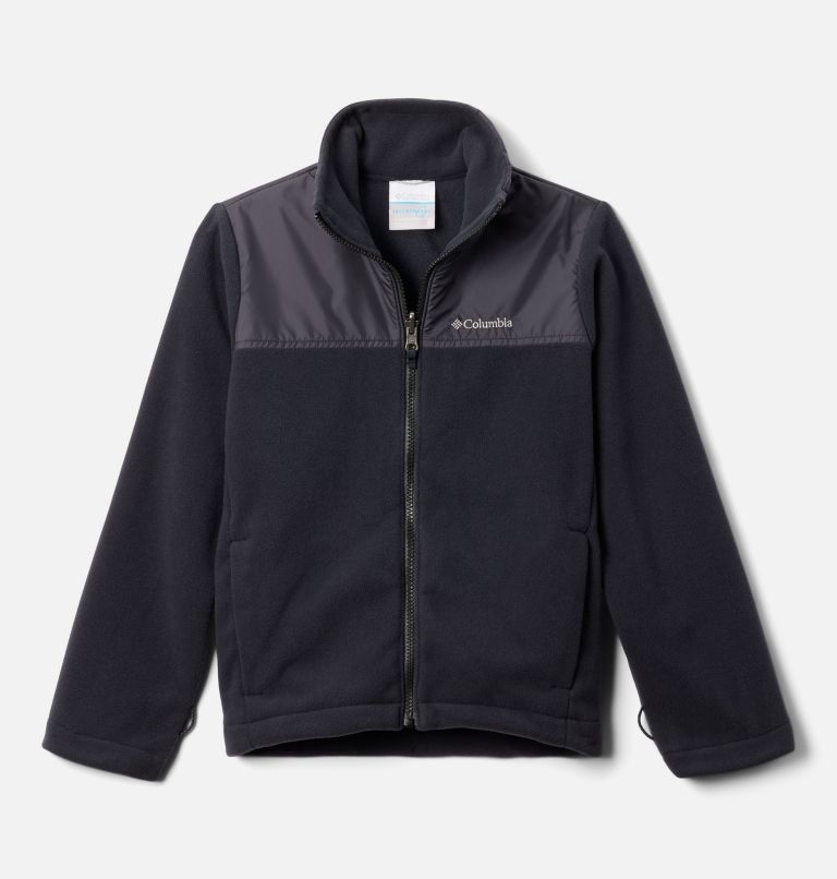 Boys' Bugaboo III Fleece Interchange Jacket, Color: Black, City Grey, image 3