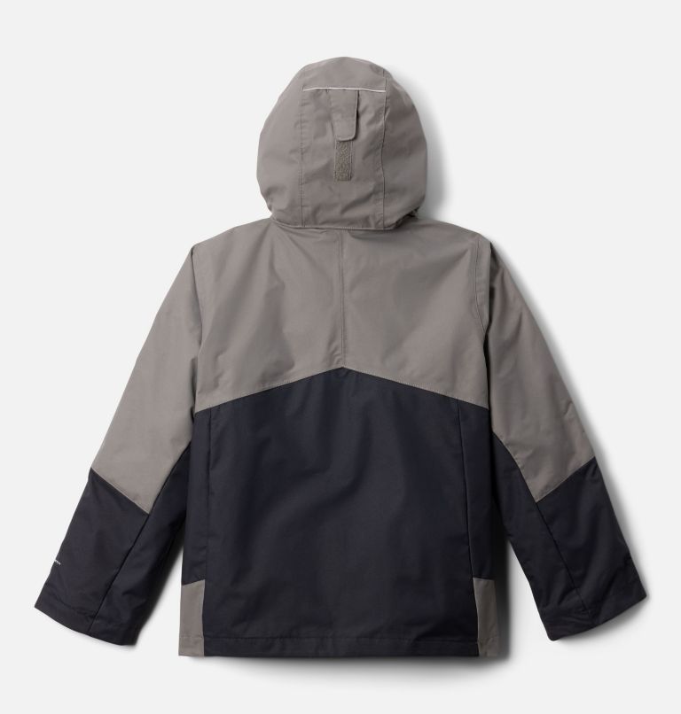 Boys' Bugaboo III Fleece Interchange Jacket, Color: Black, City Grey, image 2