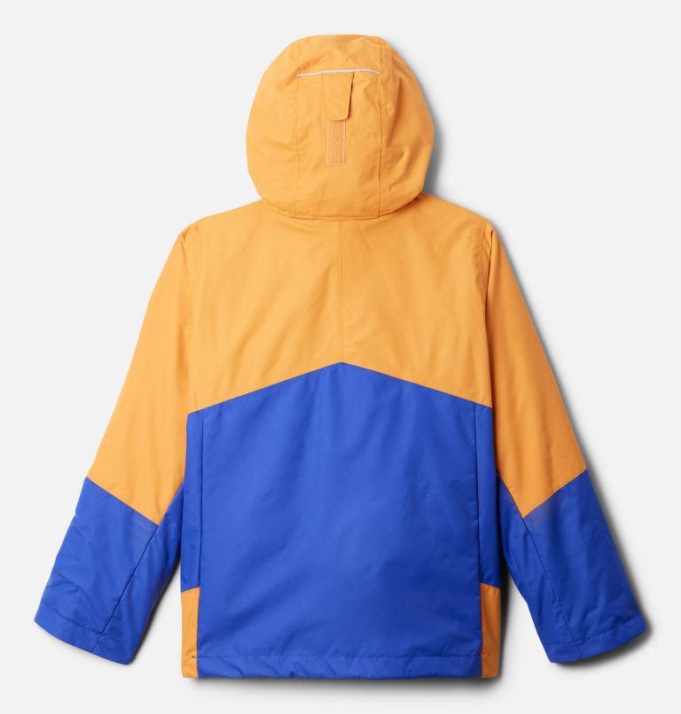 Boys' Bugaboo III Fleece Interchange Jacket, Color: Clematis Blue, Sunstone, Sail Red, image 2