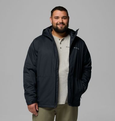 Men's Point Park II Waterproof Insulated Jacket - Extended Size, Color: Black, image 4