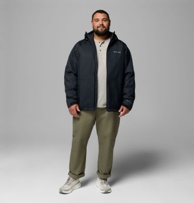 Point Park II wasserdichte isolierte Jacke für Männer – erweiterte Größenauswahl, Color: Black, image 2