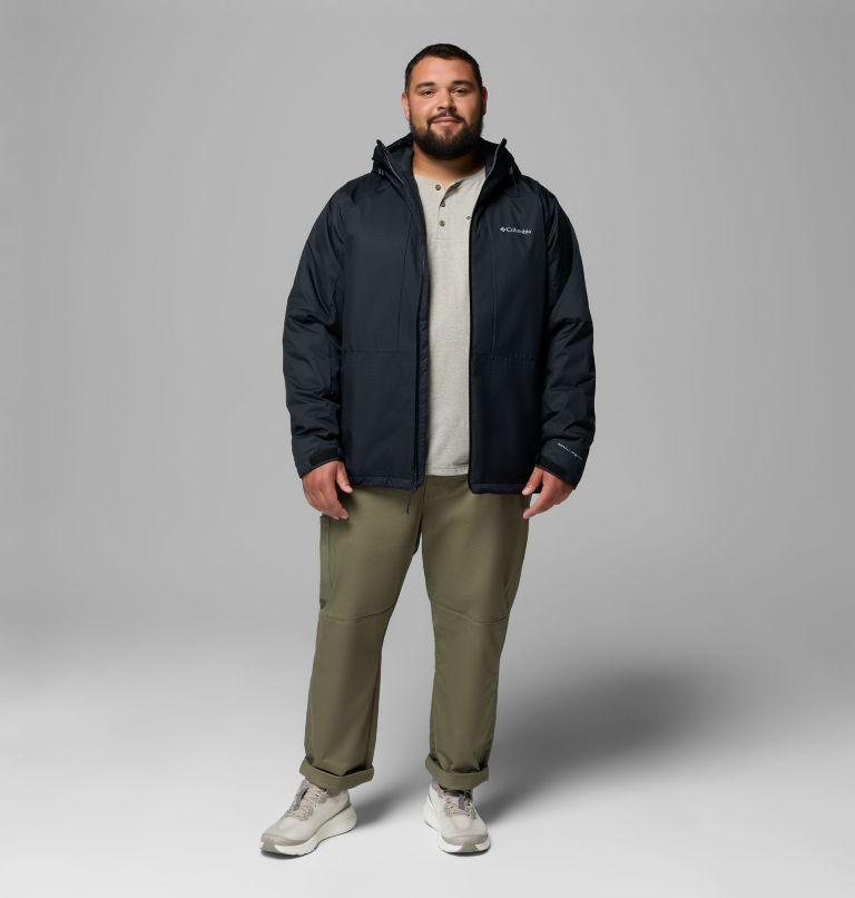 Chaqueta aislante impermeable Point Park II para hombre - Talla grande, Color: Black, image 2