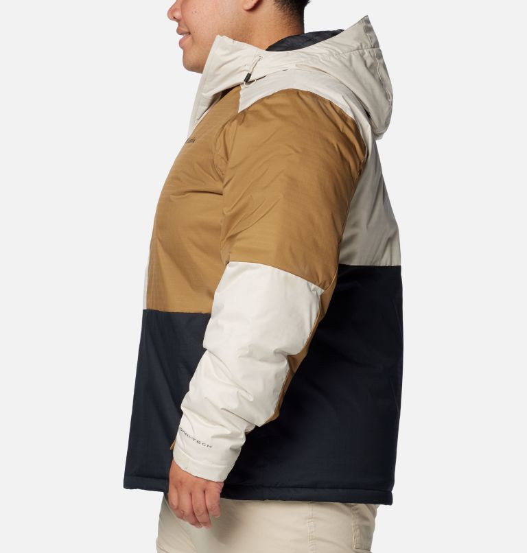Men's Point Park II Waterproof Insulated Jacket - Extended Size, Color: Dark Stone, Delta, Black, image 3