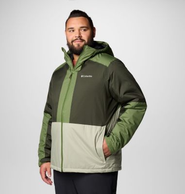 Men's Point Park II Waterproof Insulated Jacket - Extended Size, Color: Canteen, Greenscape, Safari, image 8