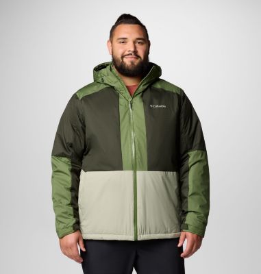 Men's Point Park II Waterproof Insulated Jacket - Extended Size, Color: Canteen, Greenscape, Safari, image 1