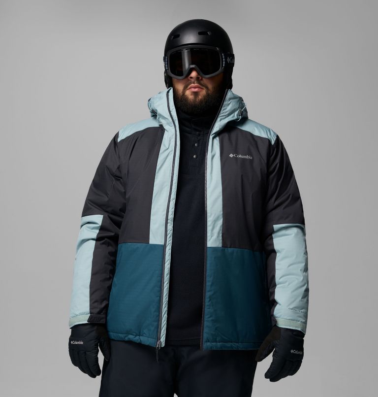 Men's Point Park II Waterproof Insulated Jacket - Extended Size, Color: Everblue, Shark, Crushed Blue, image 5