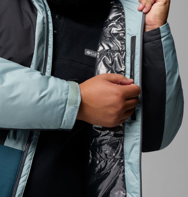 Men's Point Park II Waterproof Insulated Jacket - Extended Size, Color: Everblue, Shark, Crushed Blue, image 6