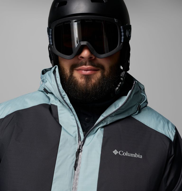 Men's Point Park II Waterproof Insulated Jacket - Extended Size, Color: Everblue, Shark, Crushed Blue, image 7